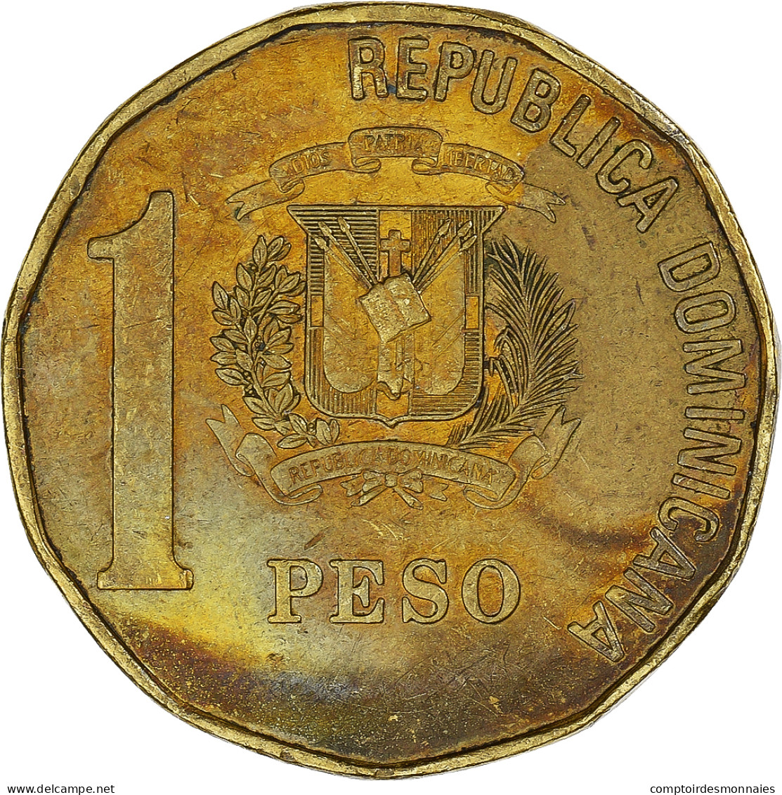 Monnaie, République Dominicaine, Peso, 1993 - Dominicaine