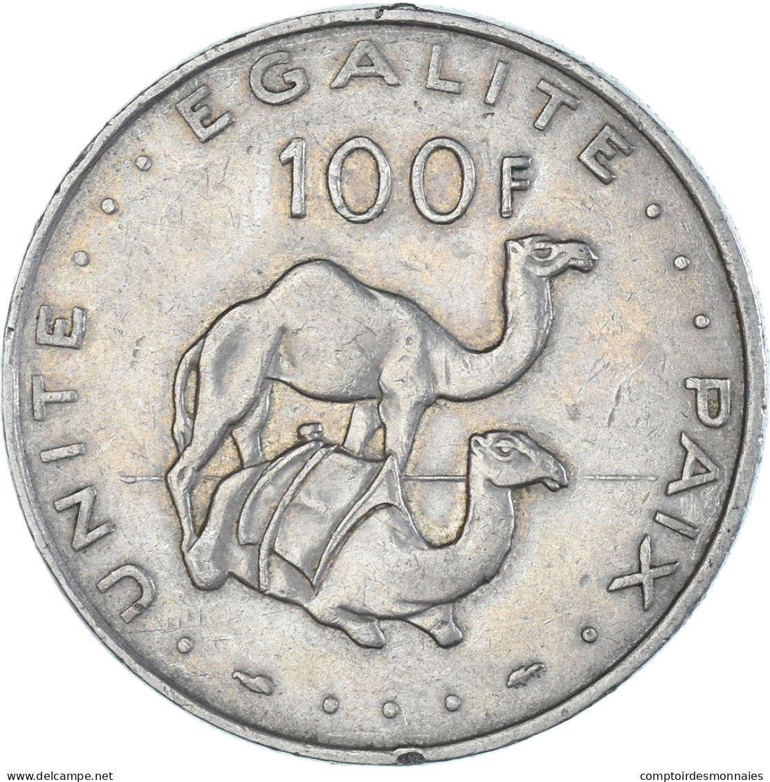 Monnaie, Djibouti, 100 Francs, 1991 - Dschibuti