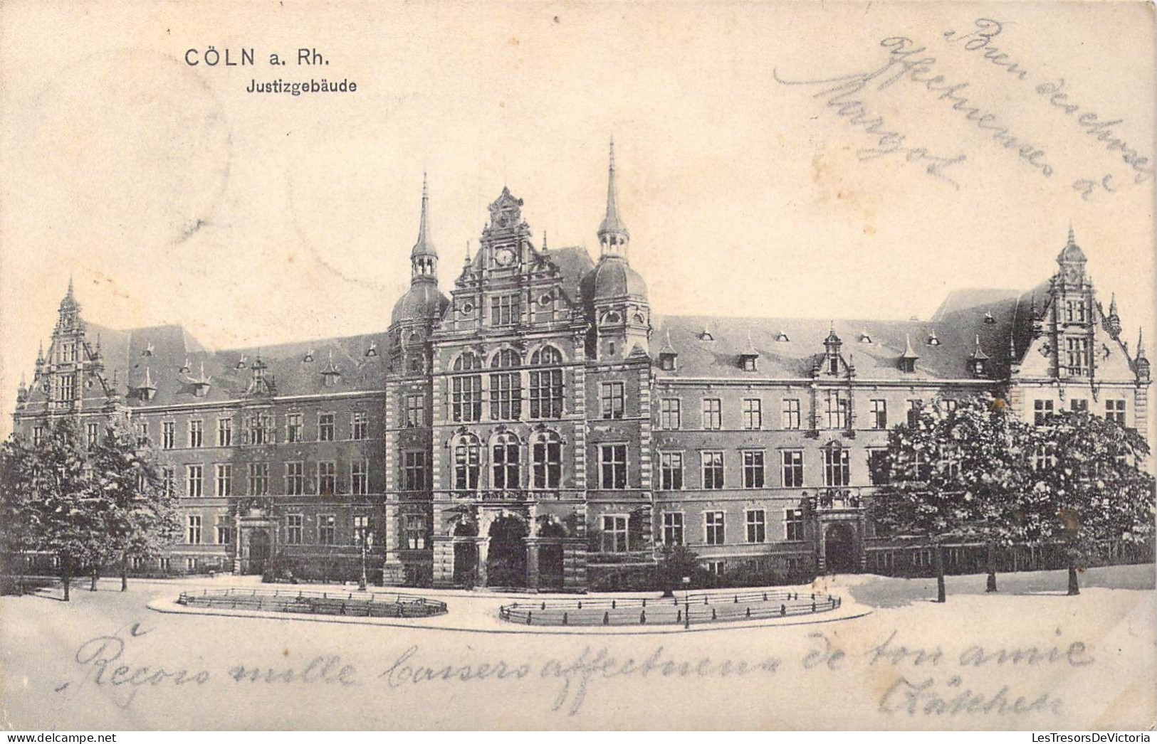 ALLEMAGNE - Coln A. Rh., - Justizgebaude - Carte Postale Ancienne - Köln