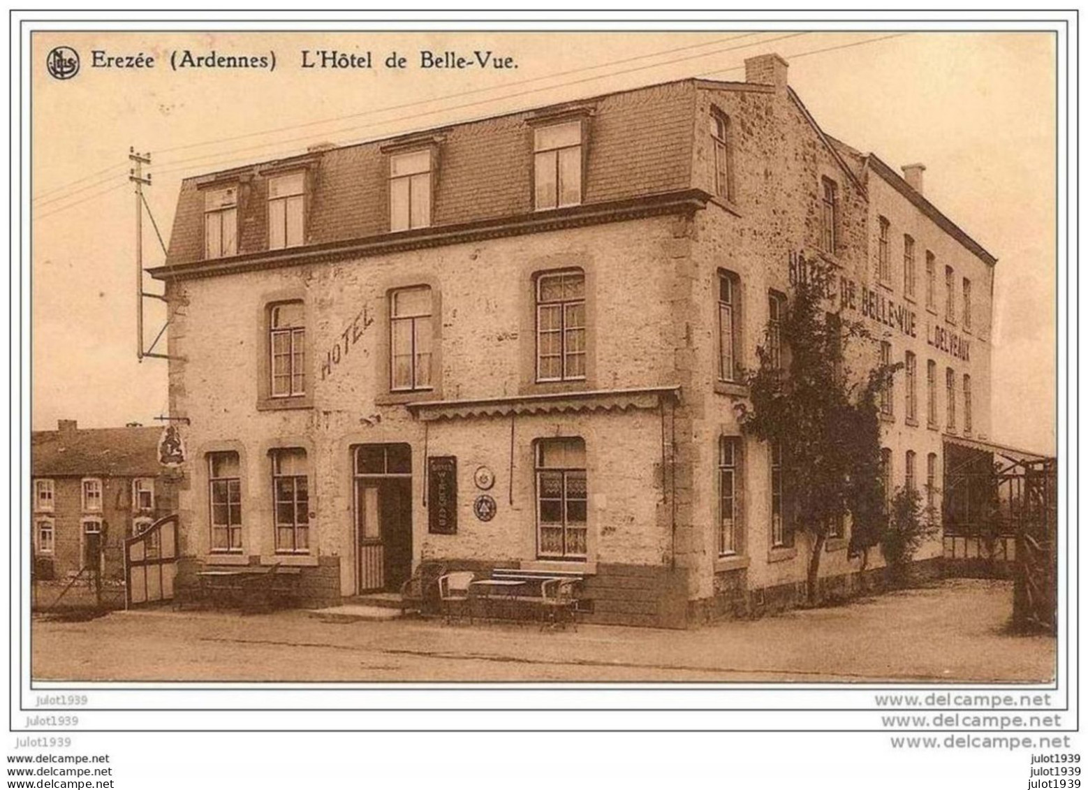 EREZEE ..--  L' Hôtel De Belle - Vue .  1931 Vers LIEGE ( Mr Fernand DODEUR ) . Voir Verso . - Erezée