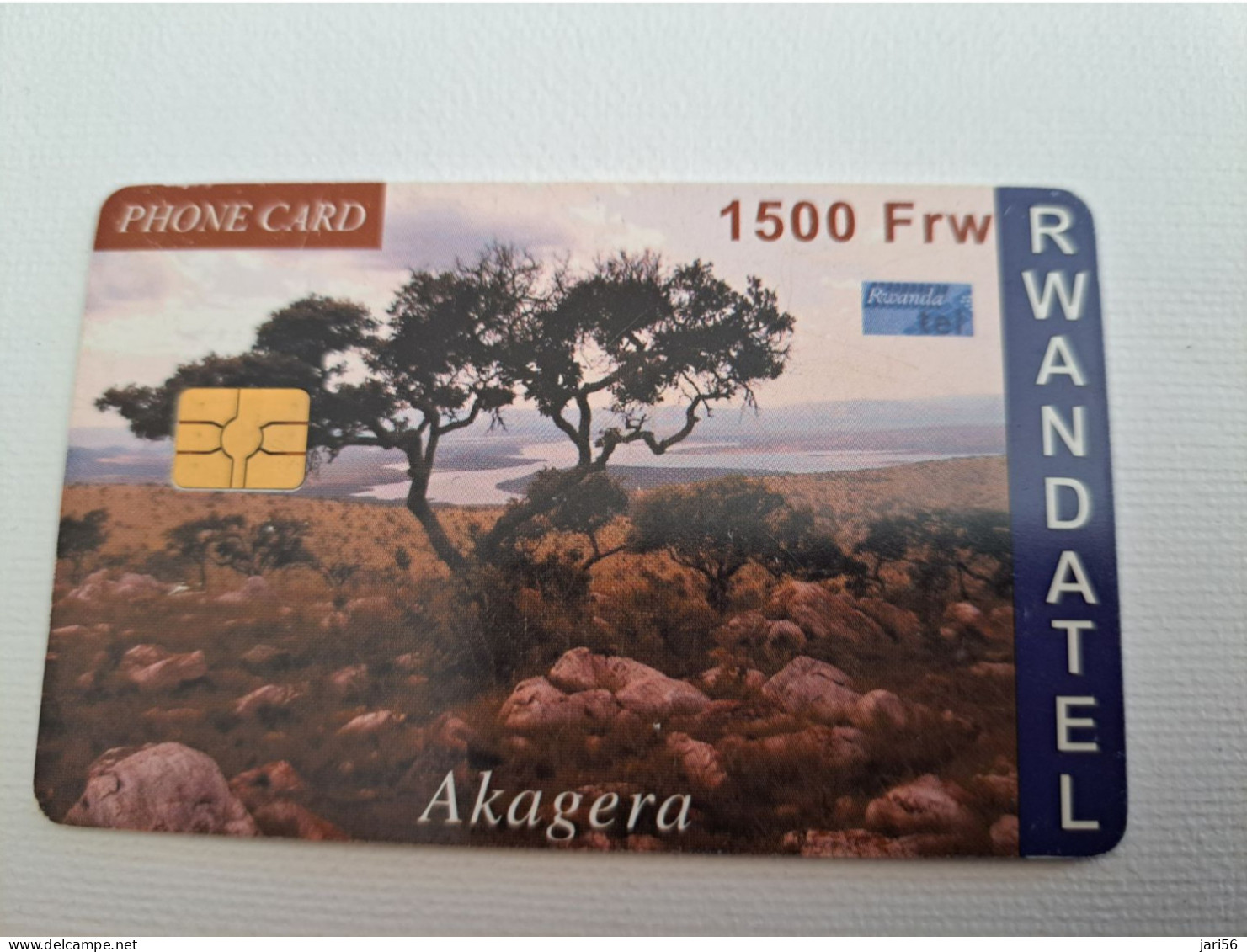 RWANDA/ CHIPCARD 1500 FRW / RWANDATEL / AKAGERA    ** 10520 ** - Rwanda