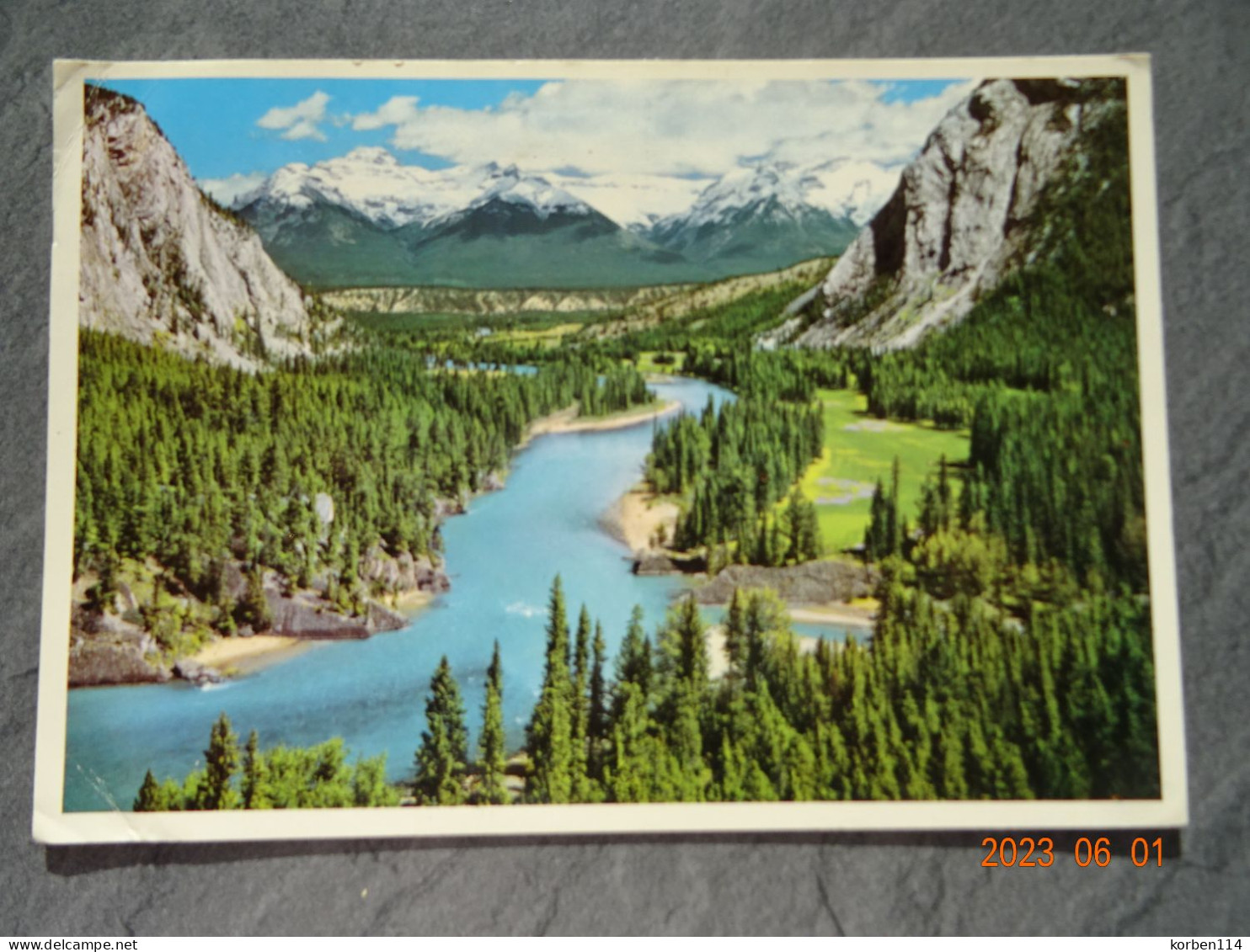 THE BOW VALLEY AT BANFF - Banff