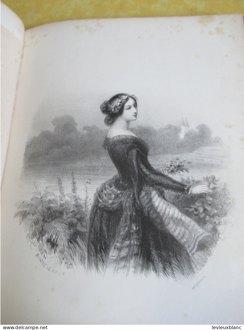 ALBUM De MASSINI/ Paroles  BARATEAU/ Avec Lithographies D'Auteuil, Leroux, Et Mouilleron/1844                    PART327 - Sonstige & Ohne Zuordnung