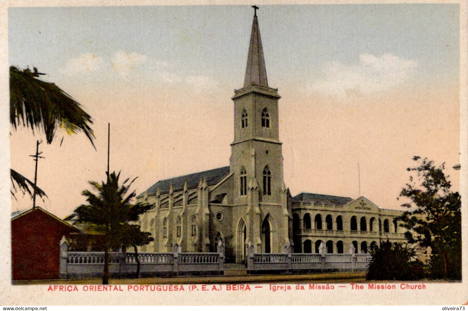 MOÇAMBIQUE - AFRICA ORIENTAL PORTUGUÊSA - BEIRA - Igreja Da Missão - Mozambique
