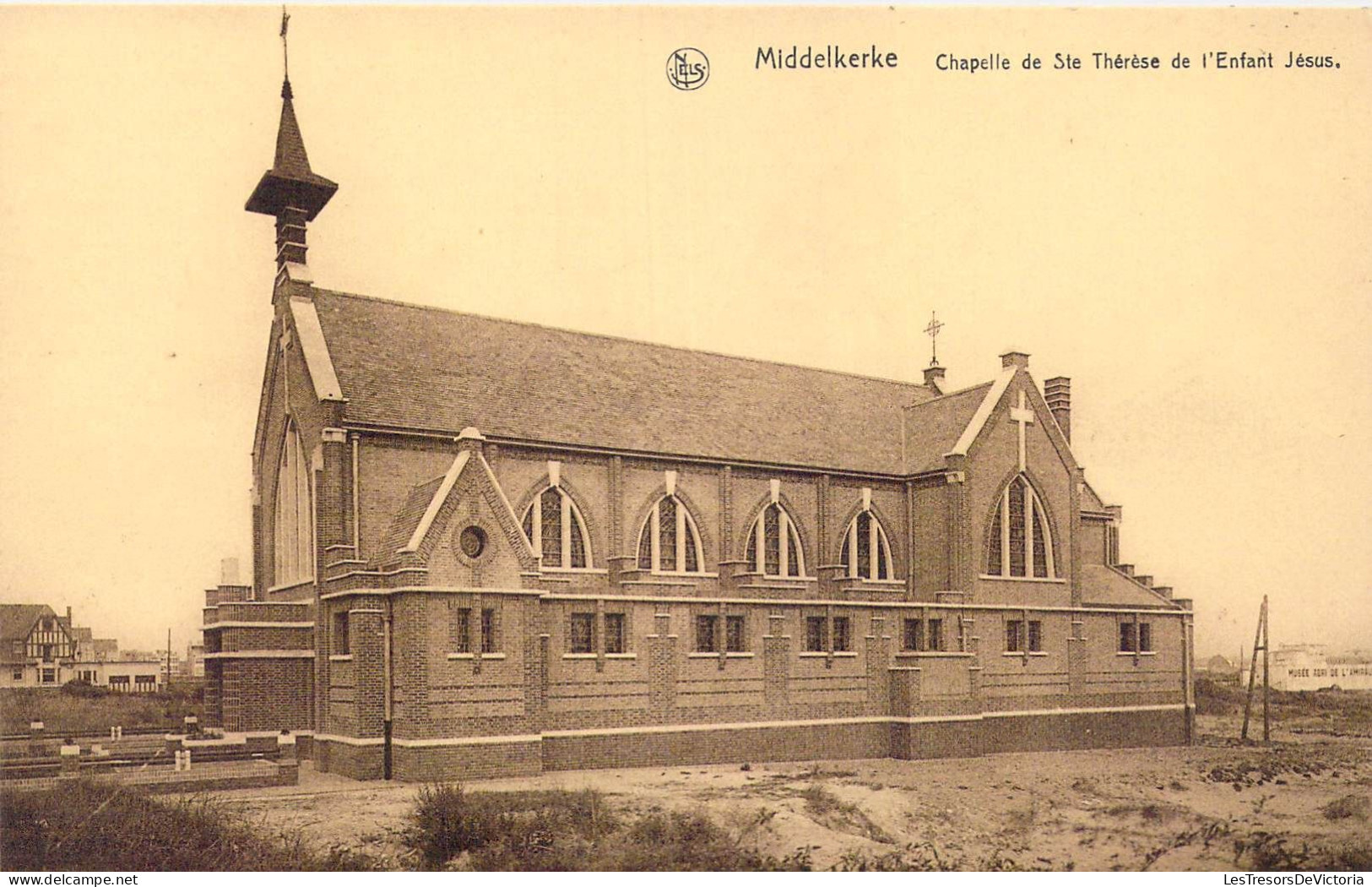 BEGIQUE - Middelkerke - Chapelle De Ste Thérèse De L'Enfant Jésus - Carte Postale Ancienne - Middelkerke