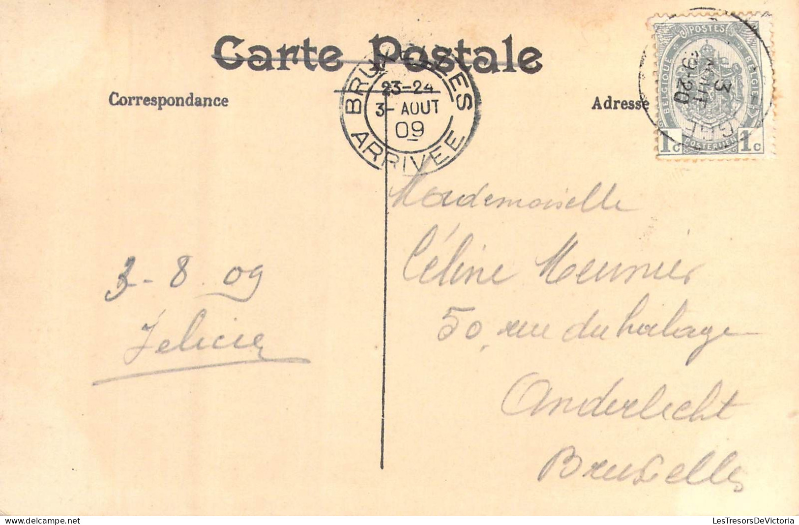 BEGIQUE - Zeebrugge - La Gare Du Môle - Carte Postale Ancienne - Zeebrugge