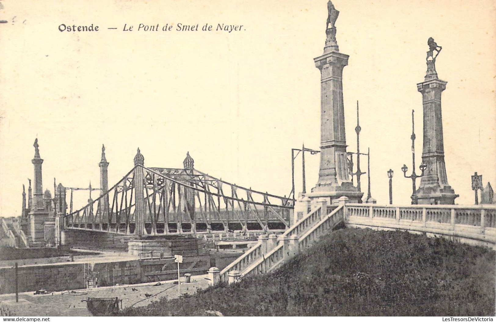 BEGIQUE - Ostende - Le Pont De Smet De Nayer - Carte Postale Ancienne - Oostende