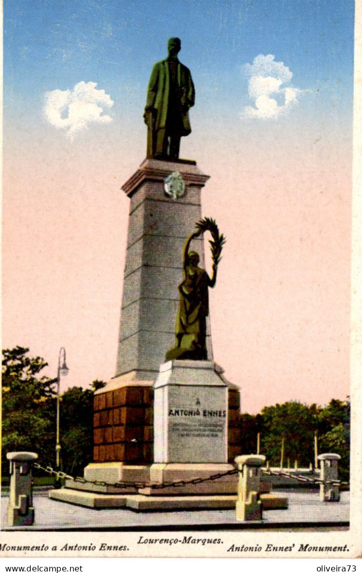 MOÇAMBIQUE - LOURENÇO MARQUES - Monumento A Antonio Ennes - Mozambique