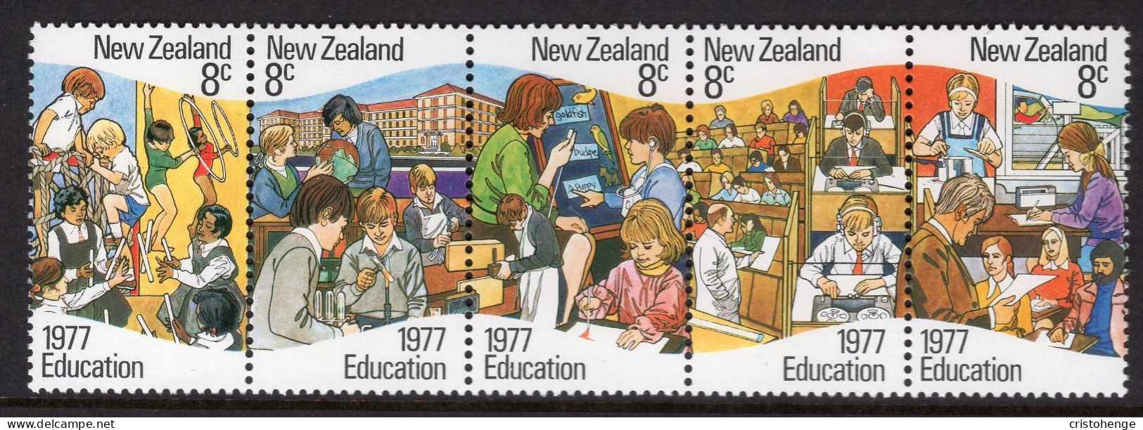 New Zealand 1977 Education Set MNH (SG 1138-1142) - Nuevos