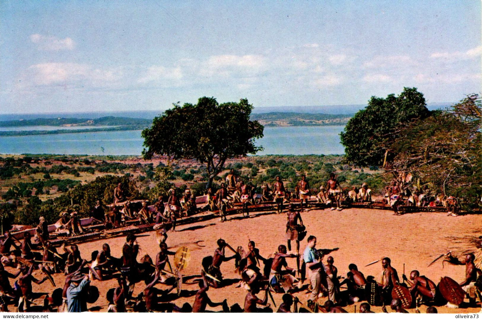 MOÇAMBIQUE - ZAVALA - Vista Panoramica Das De Zavala Seus Dançarinos E Timbaleiros - Mozambique