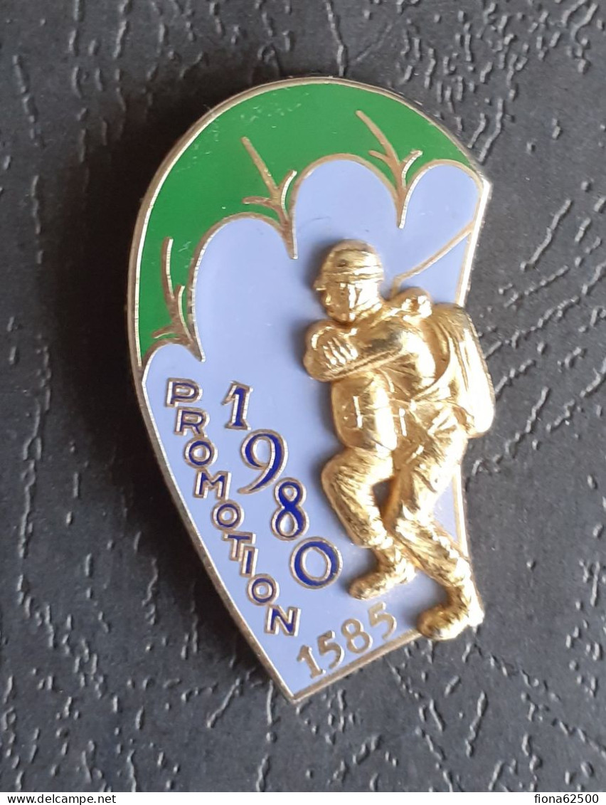 INSIGNE PARACHUTISTE PROMOTION 1585 - 1980 . NUMEROTE - Marinera