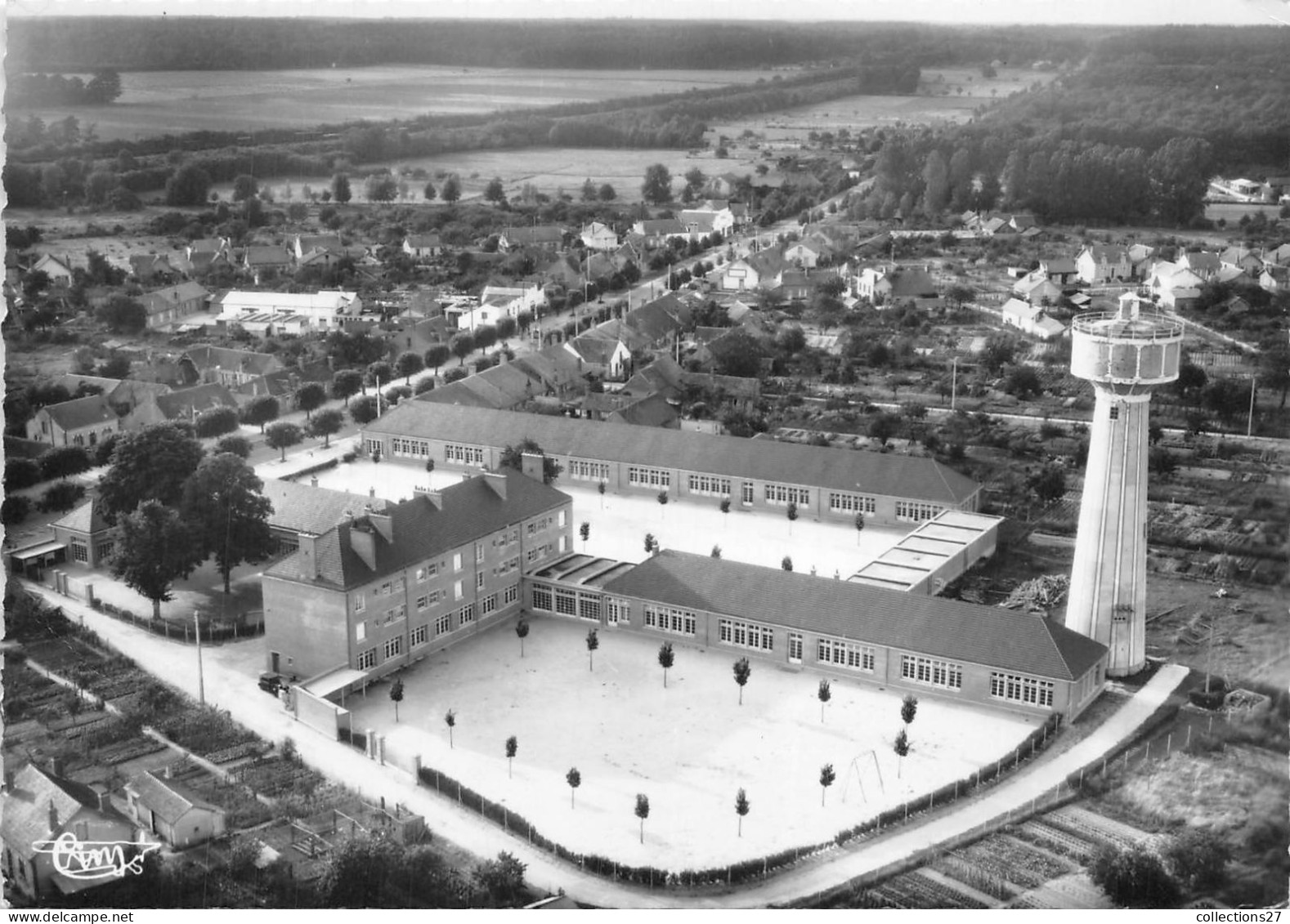 41-LAMOTTE-BEUVRON- LE GROUPE SCOLAIRE VUE AERIENNE - Lamotte Beuvron