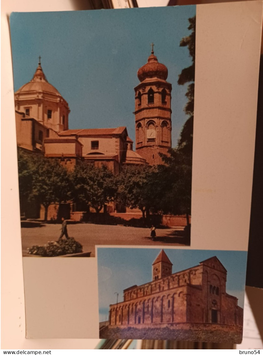 Cartolina Oristano Cattedrale S.Giusta  1963 - Oristano