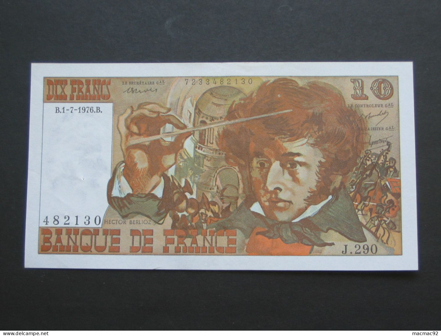 10 Francs BERLIOZ 1-7-1976  **** EN ACHAT IMMEDIAT **** - 10 F 1972-1978 ''Berlioz''