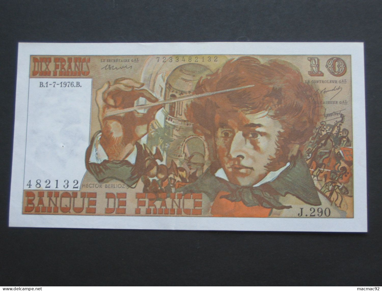 10 Francs BERLIOZ 1-7-1976  **** EN ACHAT IMMEDIAT **** - 10 F 1972-1978 ''Berlioz''