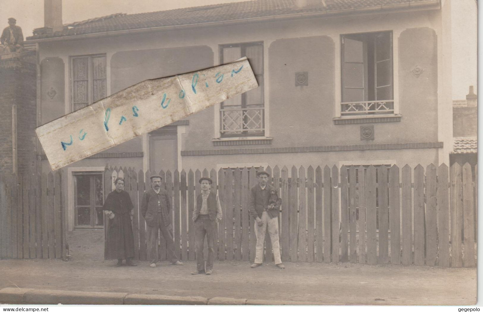 Un Coin Des MALASSIS  ( Carte Photo à Destination De La Garenne-Colombes  ) - Zu Identifizieren