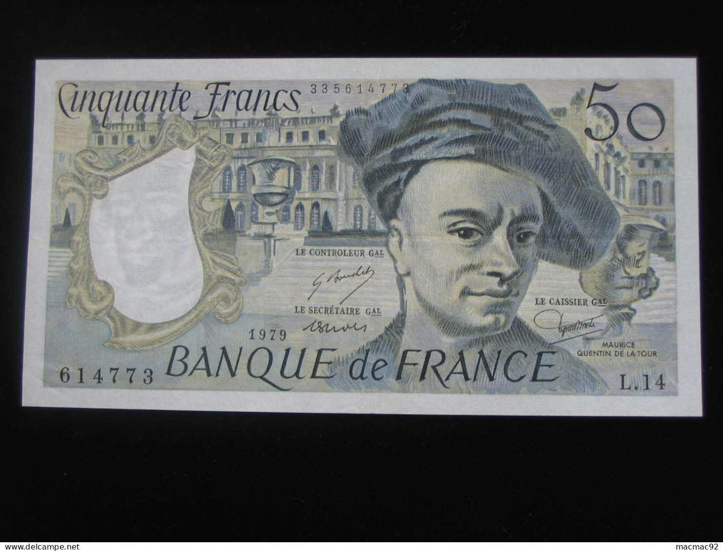 50 Francs QUENTIN DE LA TOUR 1979   **** EN ACHAT IMMEDIAT  **** - 50 F 1976-1992 ''quentin De La Tour''