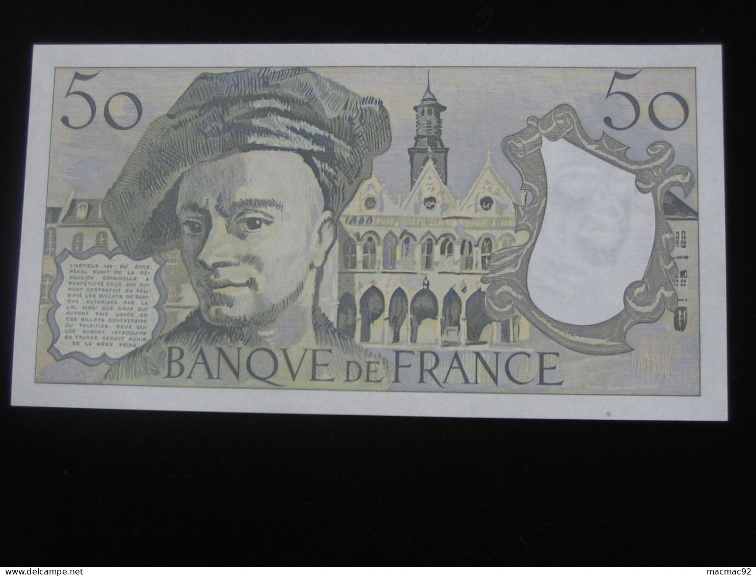 50 Francs QUENTIN DE LA TOUR 1981  **** EN ACHAT IMMEDIAT  **** - 50 F 1976-1992 ''quentin De La Tour''