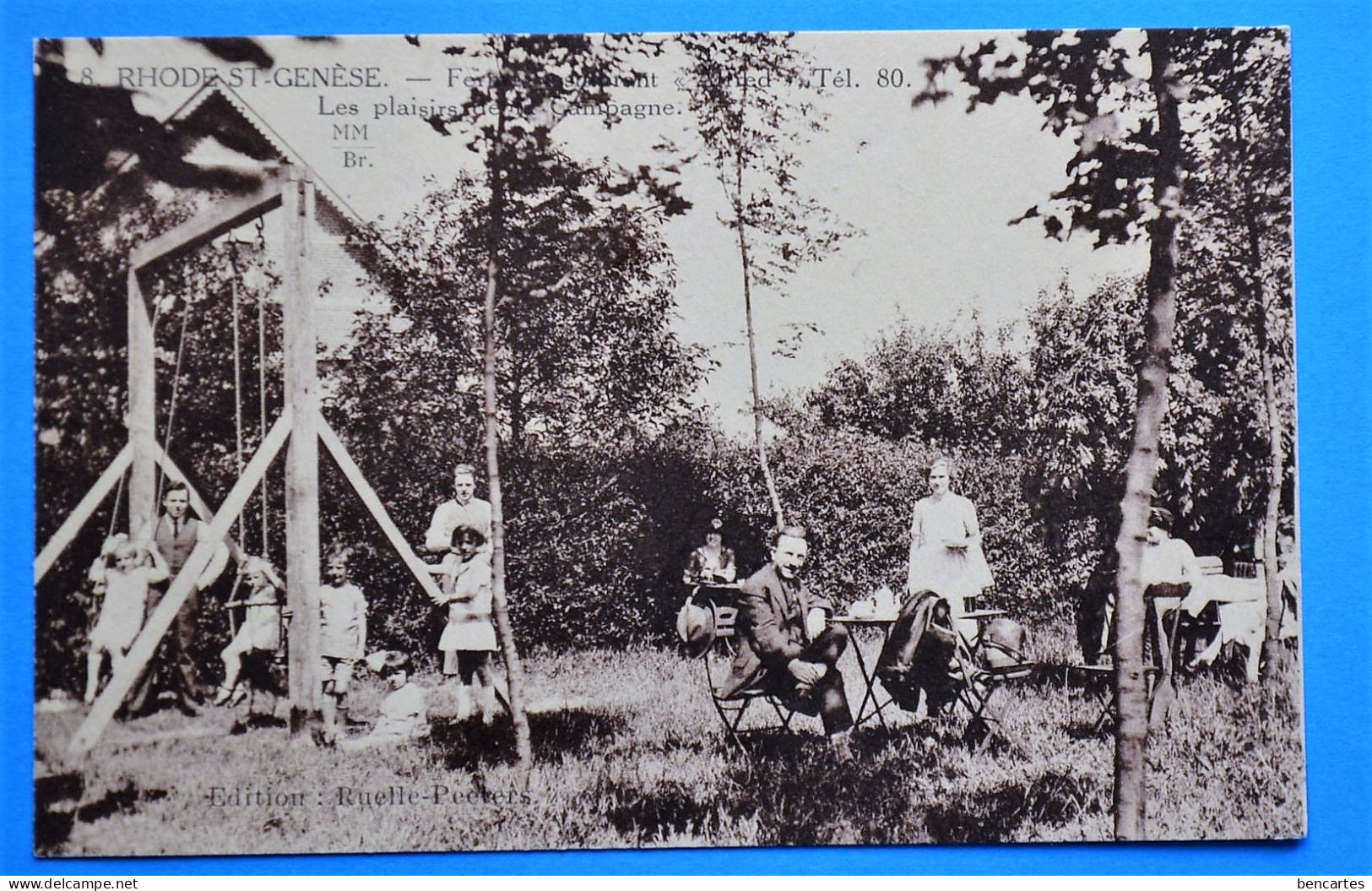 Rhode-St-Genèse : Ferme-restaurant Alfred. Très Animée - St-Genesius-Rode