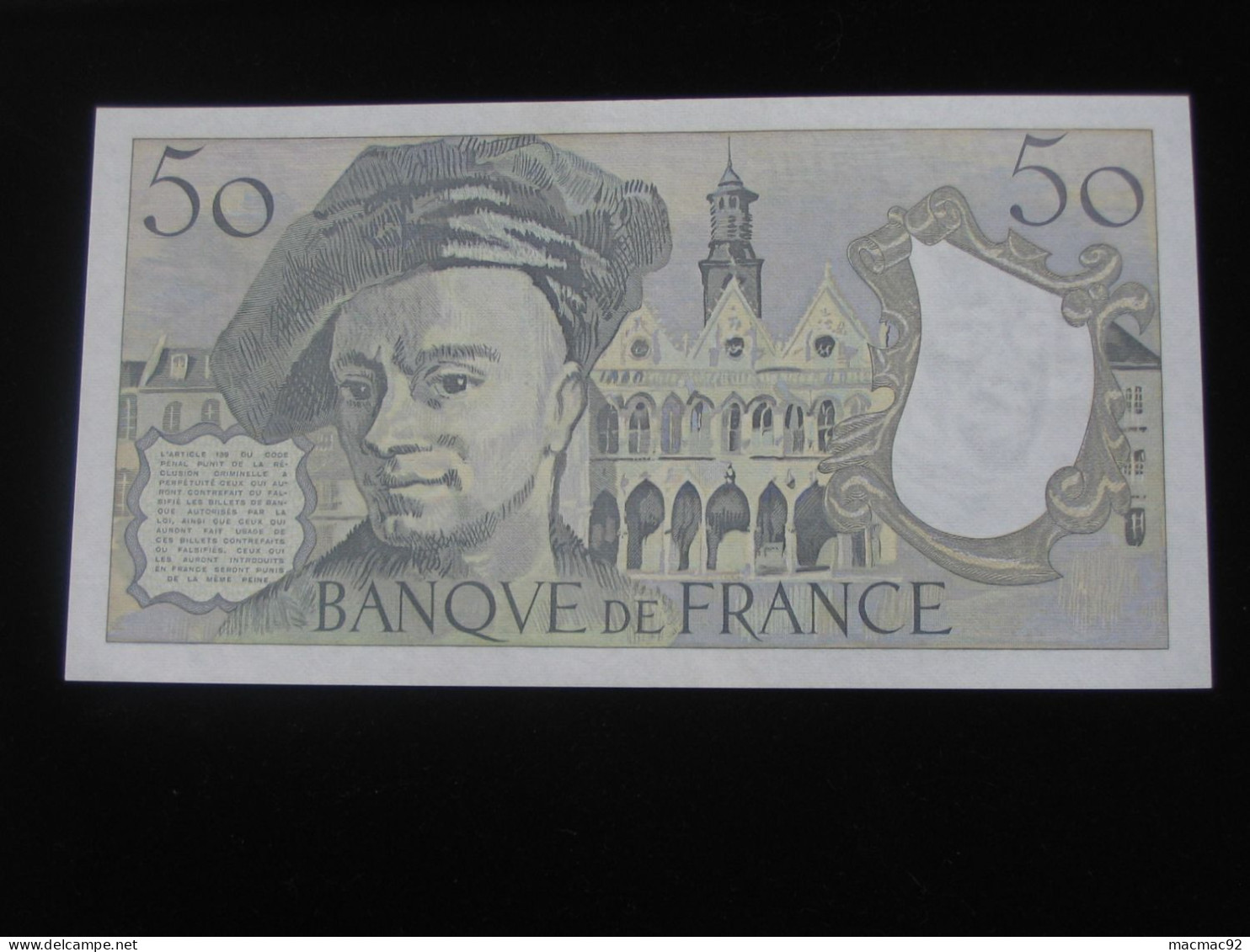 50 Francs QUENTIN DE LA TOUR 1988  **** EN ACHAT IMMEDIAT  **** - 50 F 1976-1992 ''Quentin De La Tour''