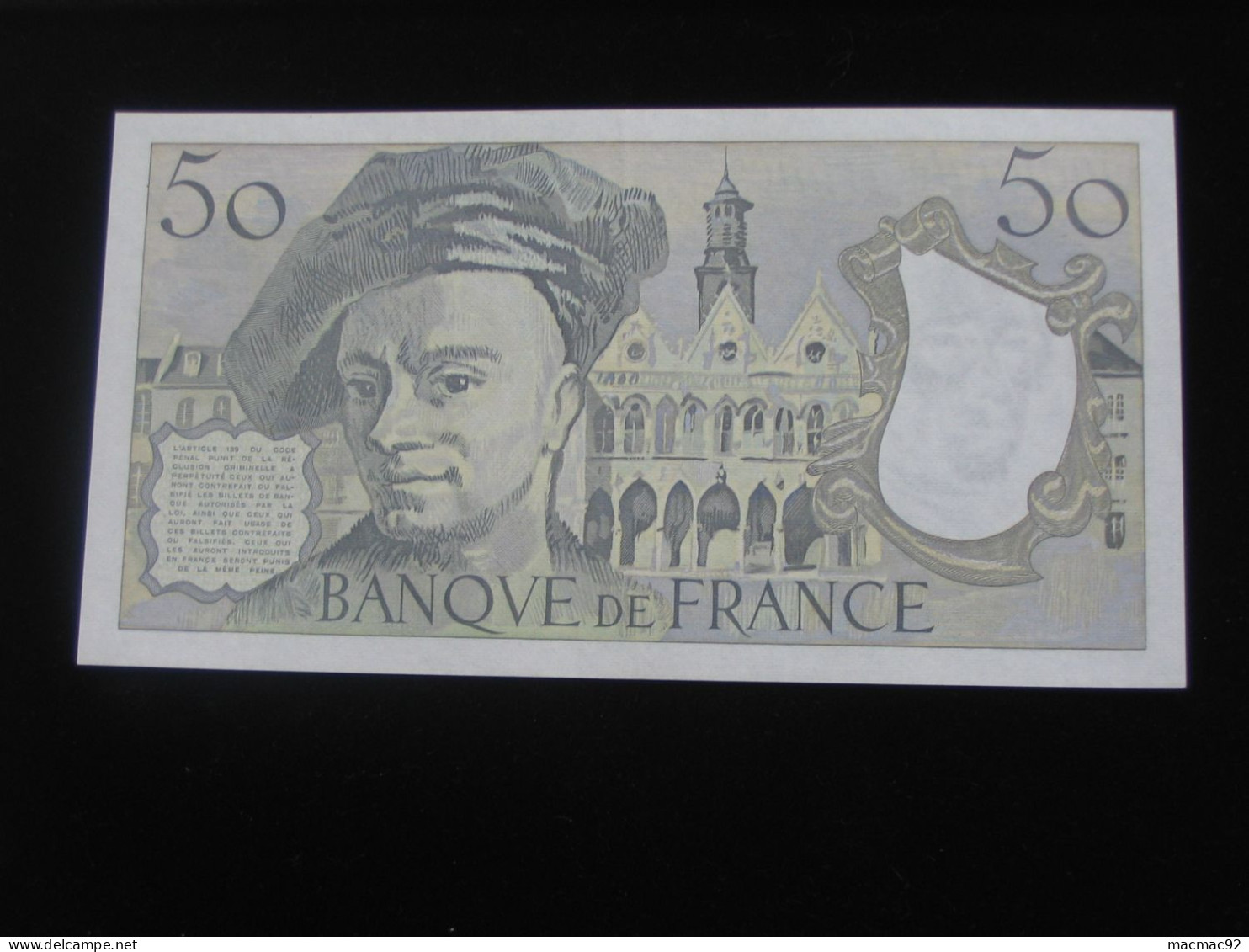 50 Francs QUENTIN DE LA TOUR 1988  **** EN ACHAT IMMEDIAT  **** - 50 F 1976-1992 ''Quentin De La Tour''