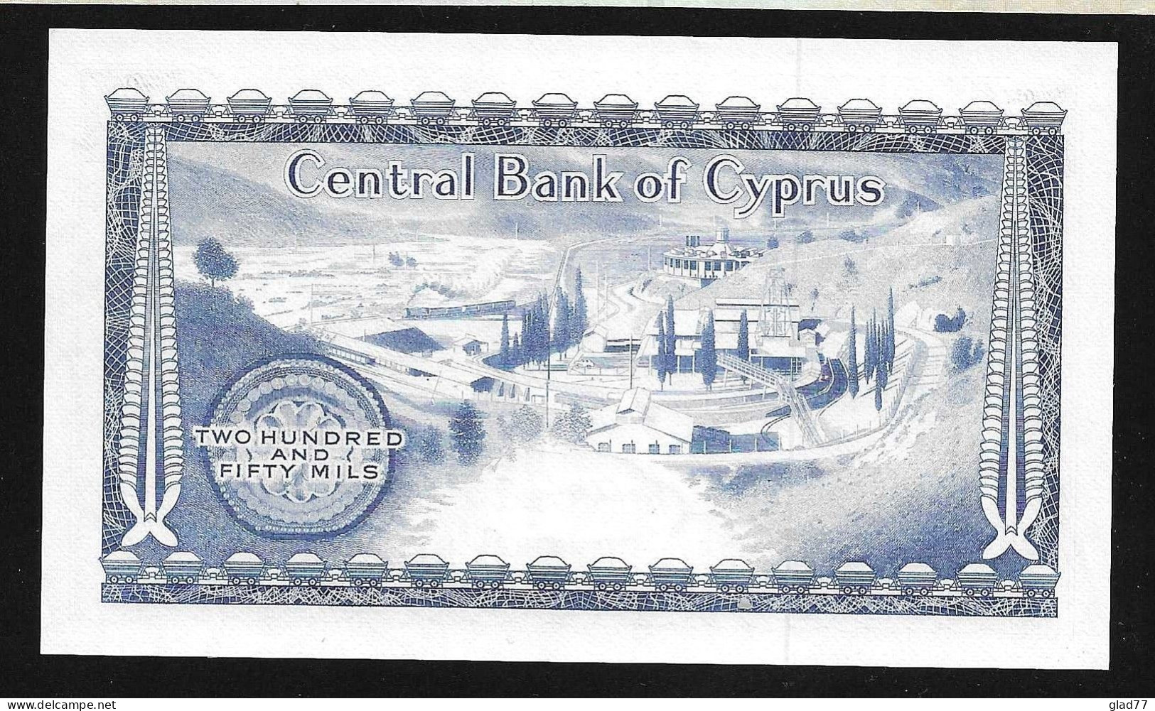 Cyprus  250 MIL 1.12.1980 UNC! Very Rare! - Cyprus