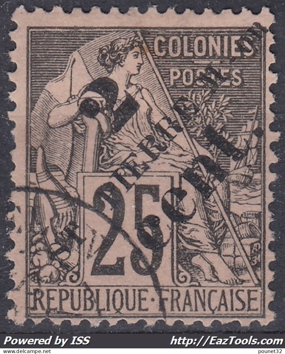 ST PIERRE & MIQUELON : SANS TIRET ENTRE ST & PIERRE N° 40a OBLITERE - COTE 110 € - Usati