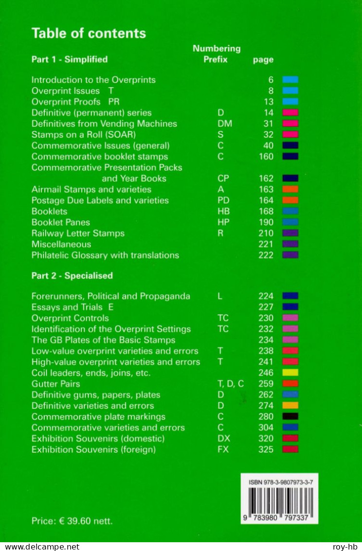 2020 HIBERNIAN Handbook And Catalog Of The Postage Stamps Of Ireland, Awarded GOLD At Stampa! - Non Dentellati, Prove E Varietà