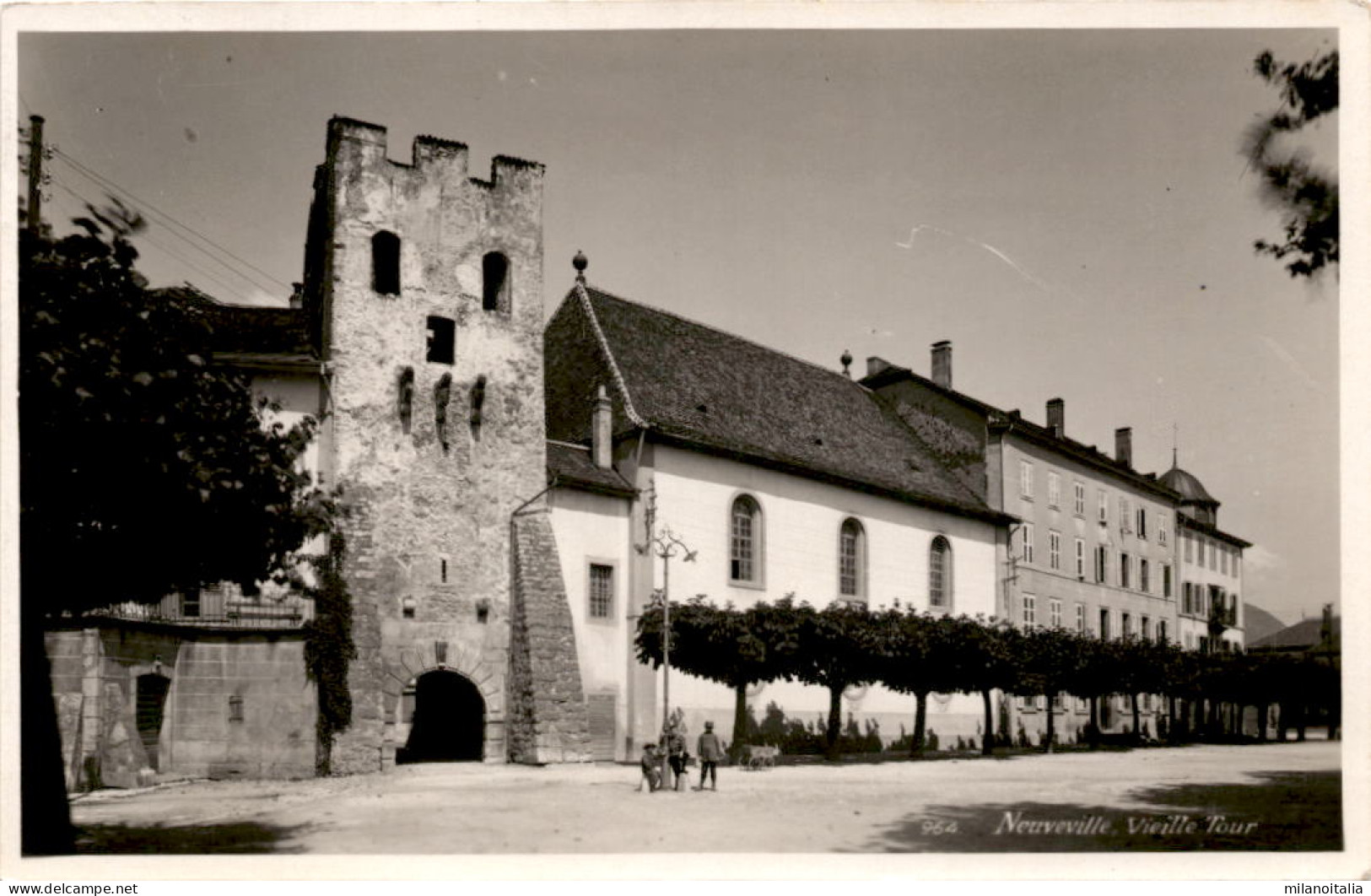 Neuveville - Vieille Tour (964) * 21. 11. 1932 - La Neuveville