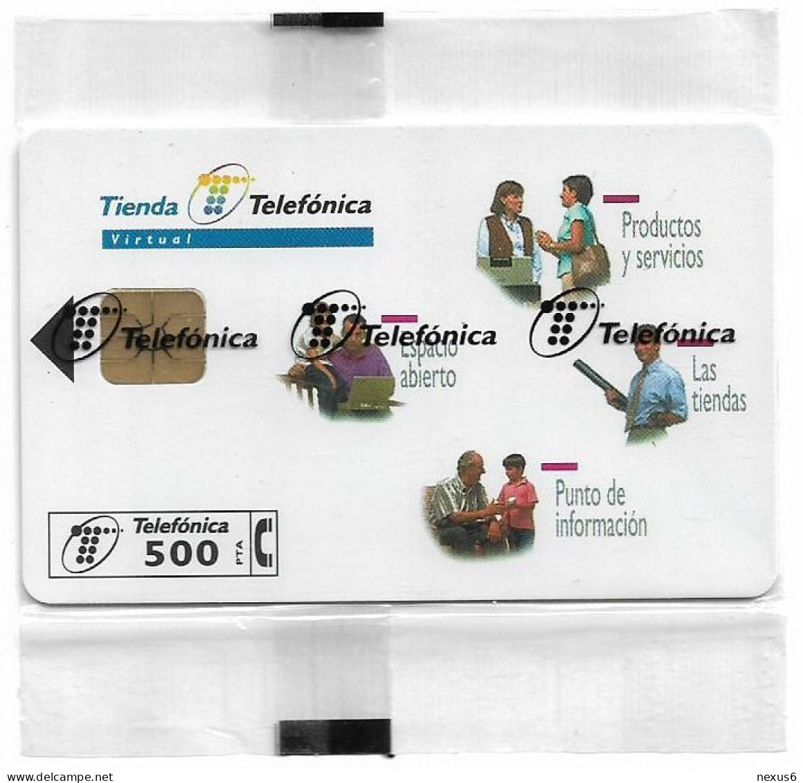 Spain - Telefónica - Tienda Telefonica - P-327 - 03.1998, 500PTA, 9.000ex, NSB - Privatausgaben