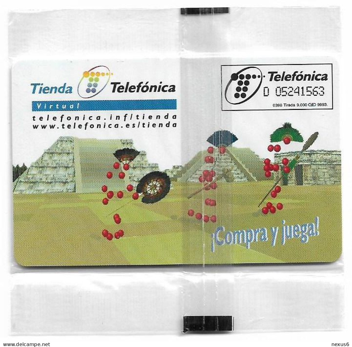Spain - Telefónica - Tienda Telefonica - P-327 - 03.1998, 500PTA, 9.000ex, NSB - Privatausgaben