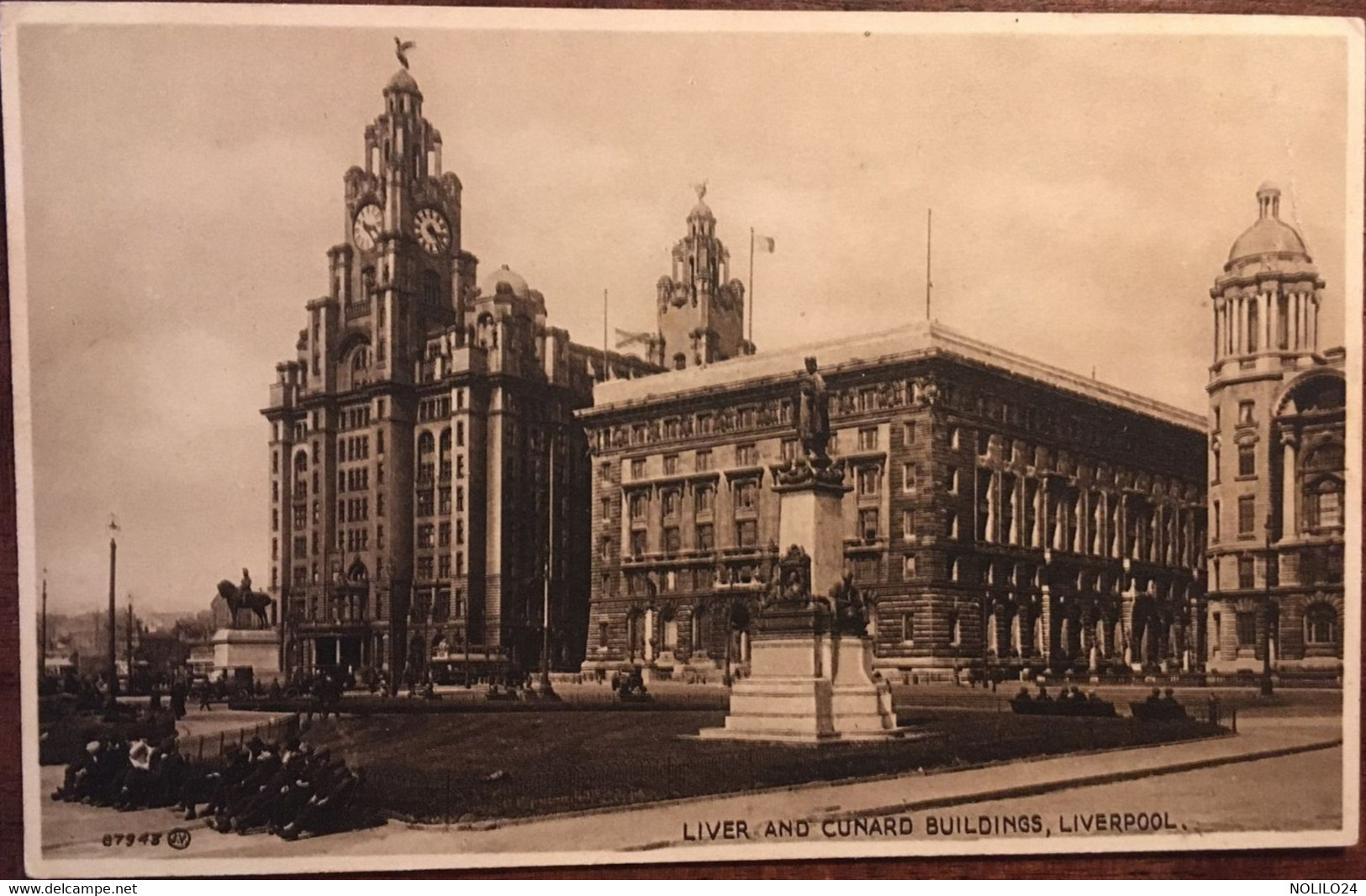 Cpa,Liver And Cunard Buildings, Liverpool, Valentines Post Card Selectype "series", Non écrite, ROYAUME-UNI - Liverpool