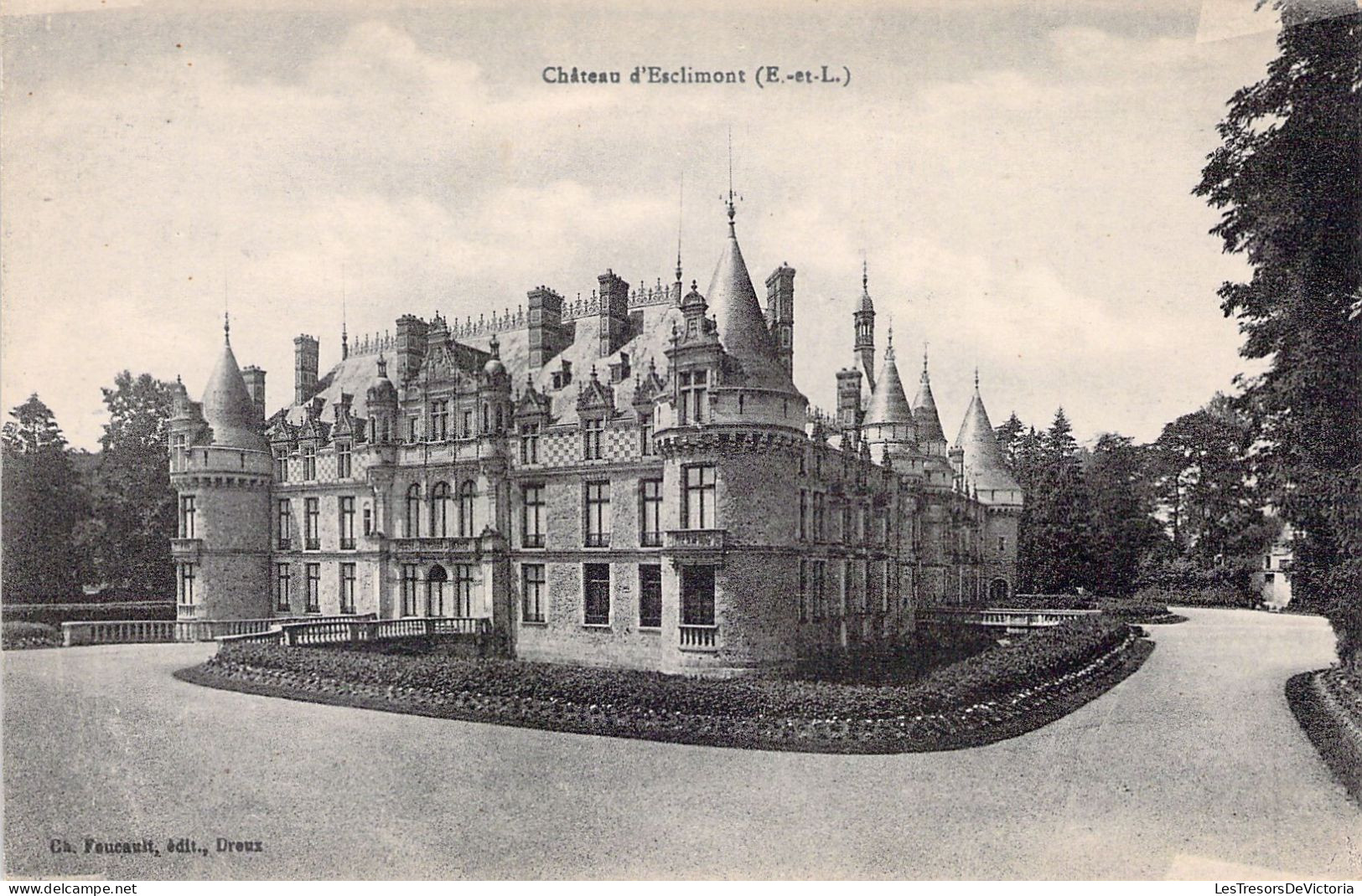 FRANCE - 28 - Château ESCLIMONT - Carte Postale Ancienne - Other & Unclassified