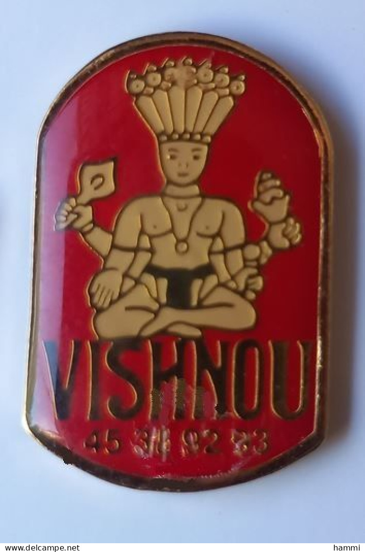 YY229 Pin's Restaurant Vishnou Religion Hindou Hindouisme Achat Immédiat - Personnes Célèbres