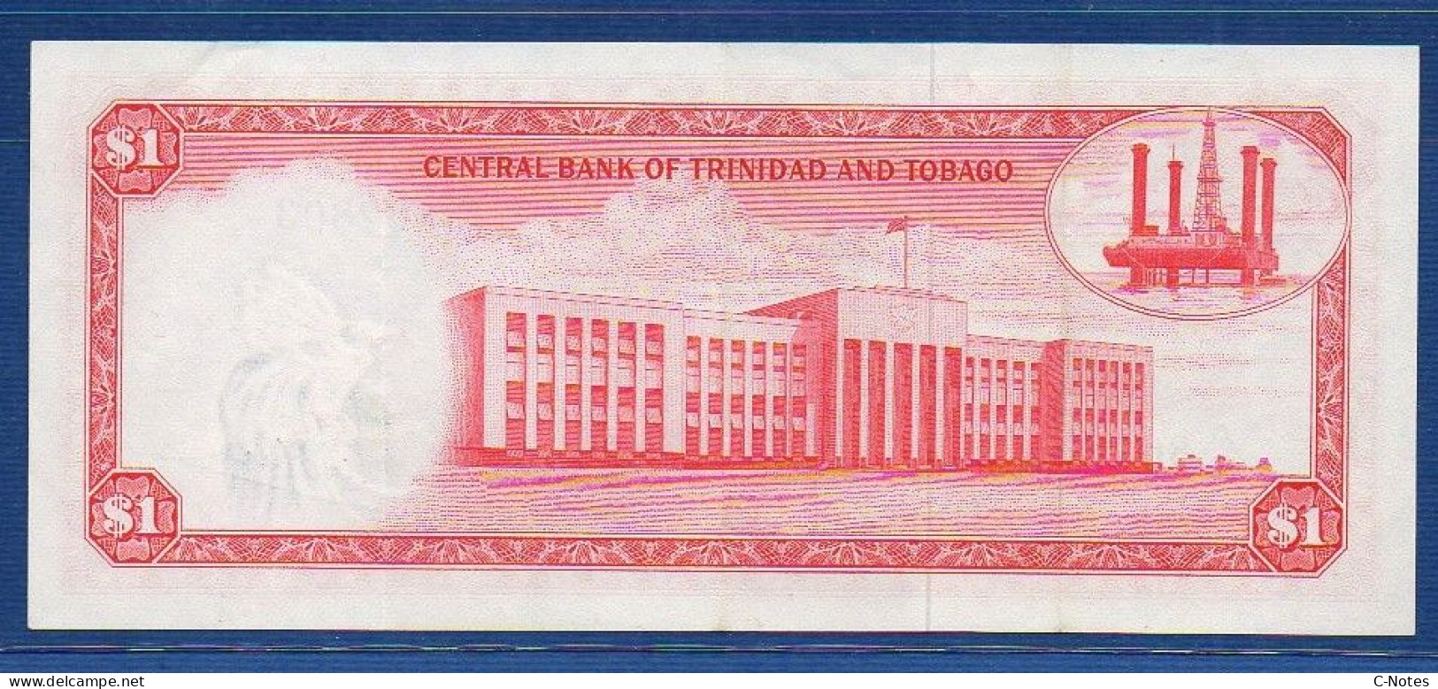 TRINIDAD & TOBAGO - P.26c – 1 Dollar L. 1964 "Elizabeth II" Issue XF, S/n A/2 862803 - Trindad & Tobago