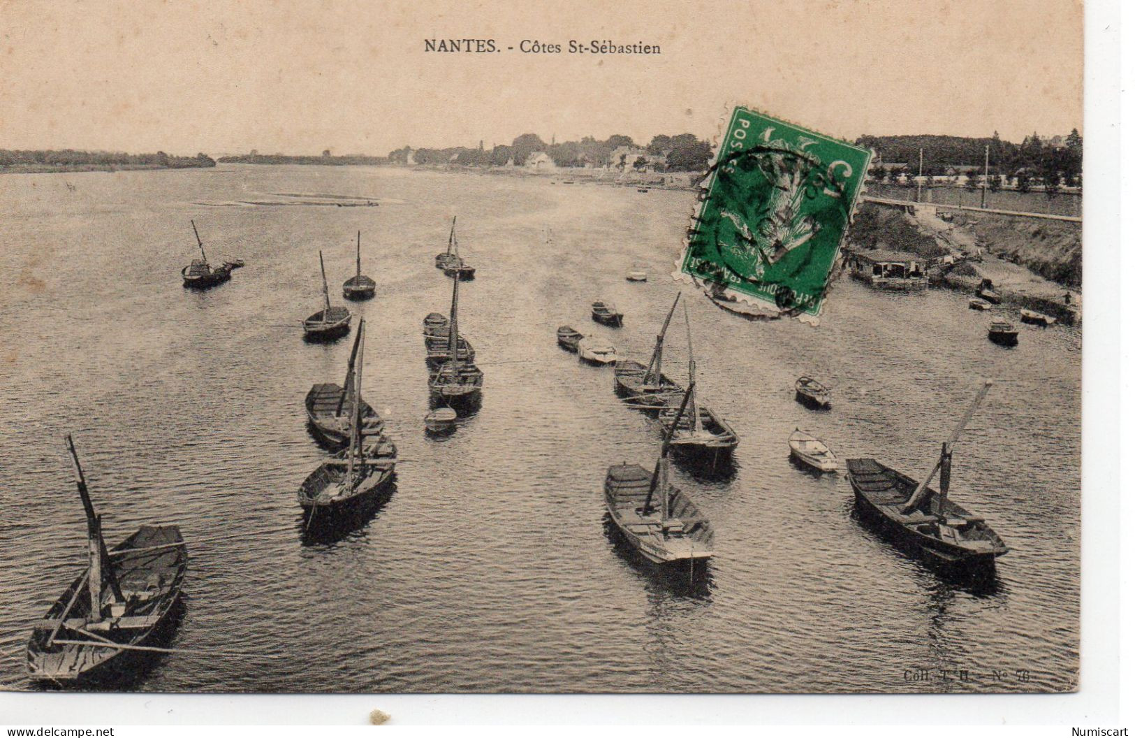 Saint-Sébastien Nantes Côtes St-Sébastien Bateaux - Saint-Sébastien-sur-Loire