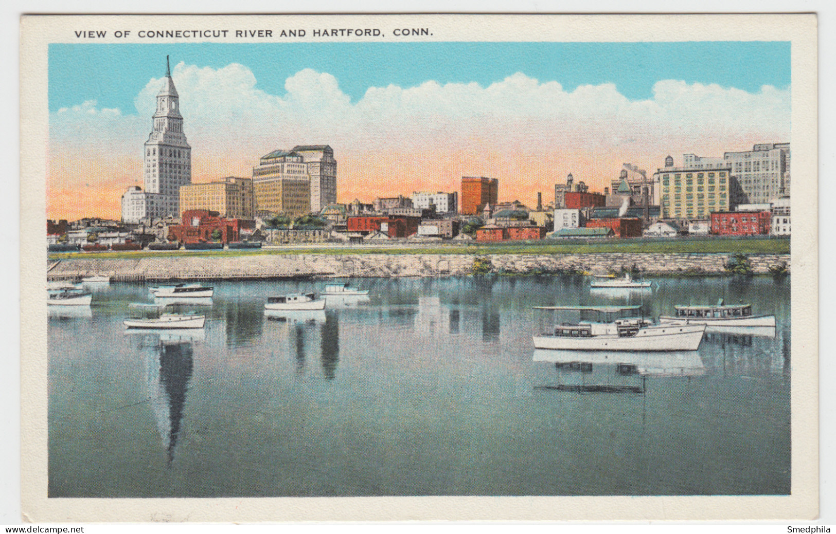 View Of Connecticut River And Hartford - Hartford