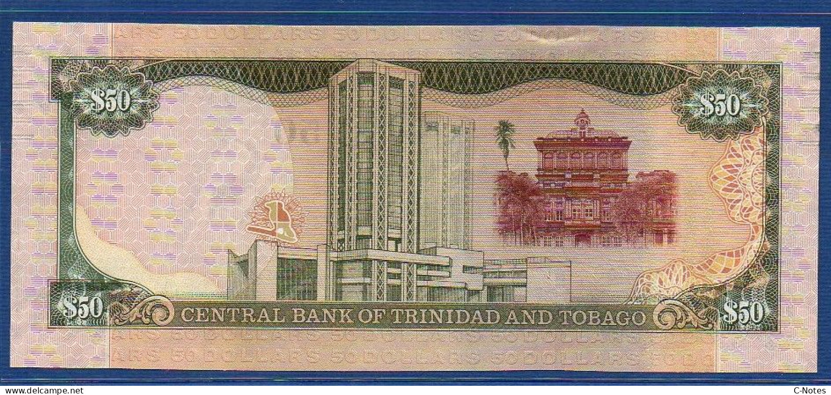 TRINIDAD & TOBAGO - P.53 – 50 Dollars 2012 UNC, S/n AD004519 "50th Anniversary Of Independence" Commemorative Issue - Trinidad & Tobago