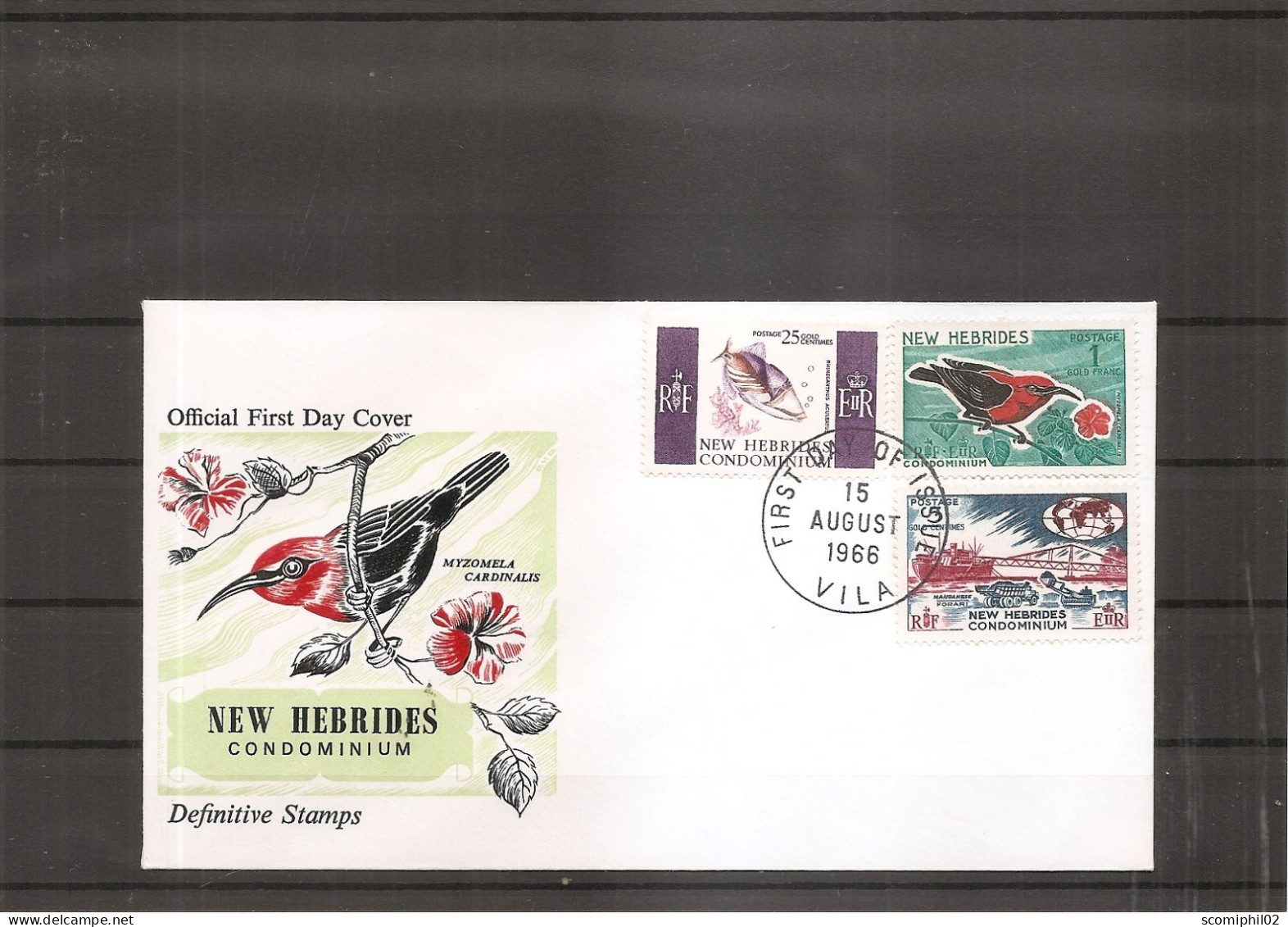 Nouvelle -Hébrides  ( FDC De 1966 à Voir) - Storia Postale