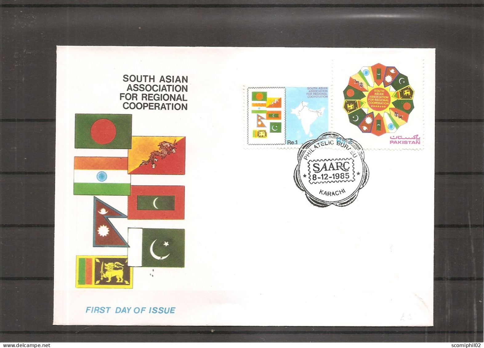 Pakistan -Drapeaux  ( FDC De 1985 à Voir) - Pakistan