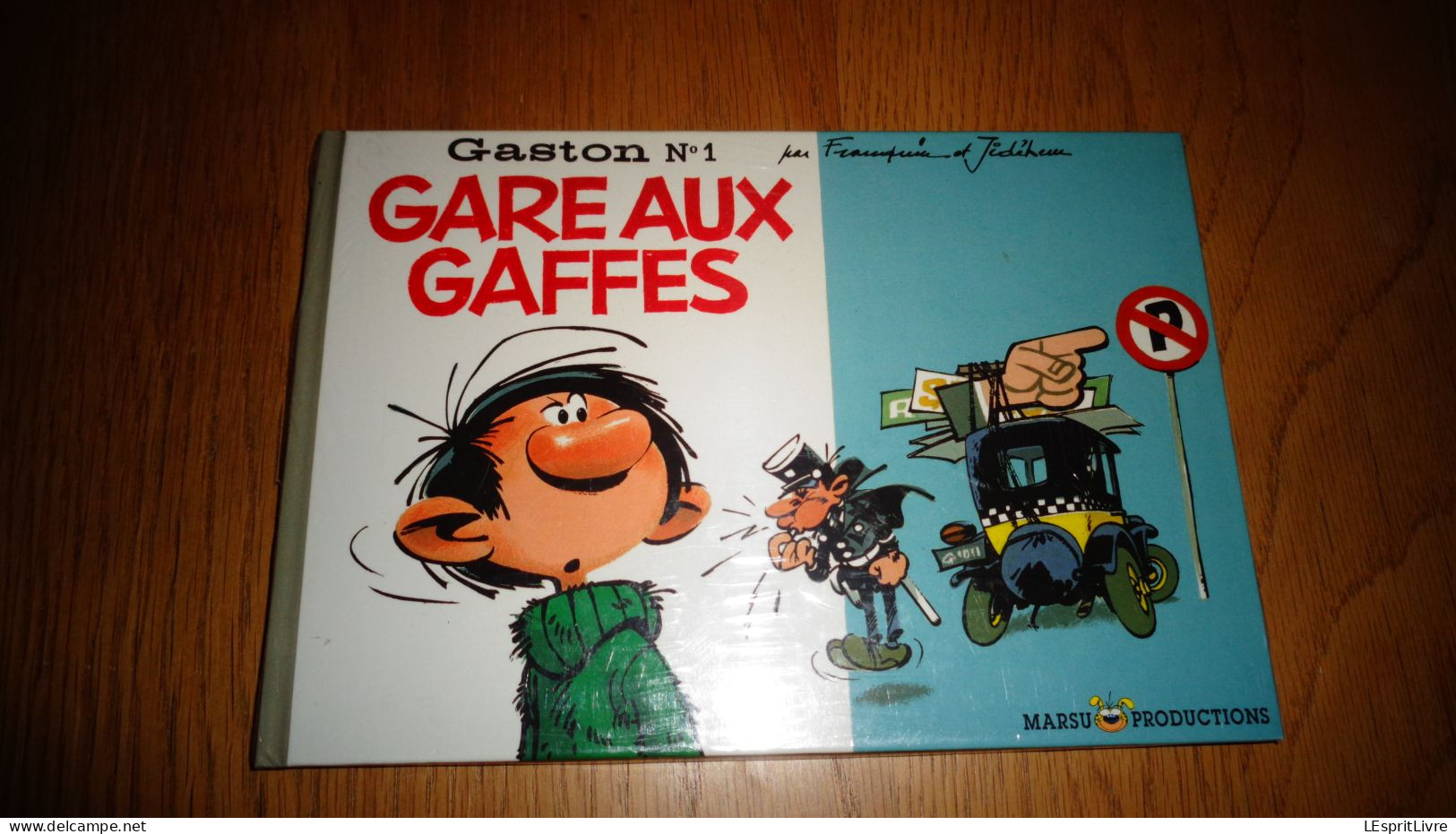 GASTON LAGAFFE Tome 1 à 5 Format à L'Italienne Fac Similé Marsu Productions NEUF Sous Cellophane André Franquin Jidéhem - Gaston