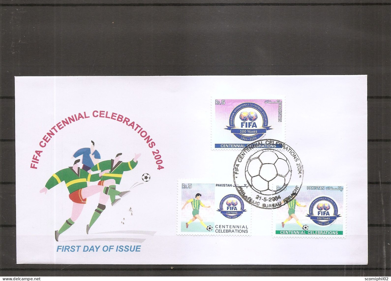 Pakistan - Football - FIFA  ( FDC De 2004 à Voir) - Pakistan