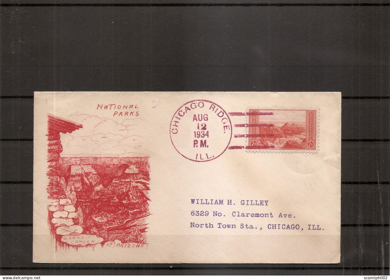 USA - Parcs Naturels ( FDC De 1934 à Voir) - 1851-1940