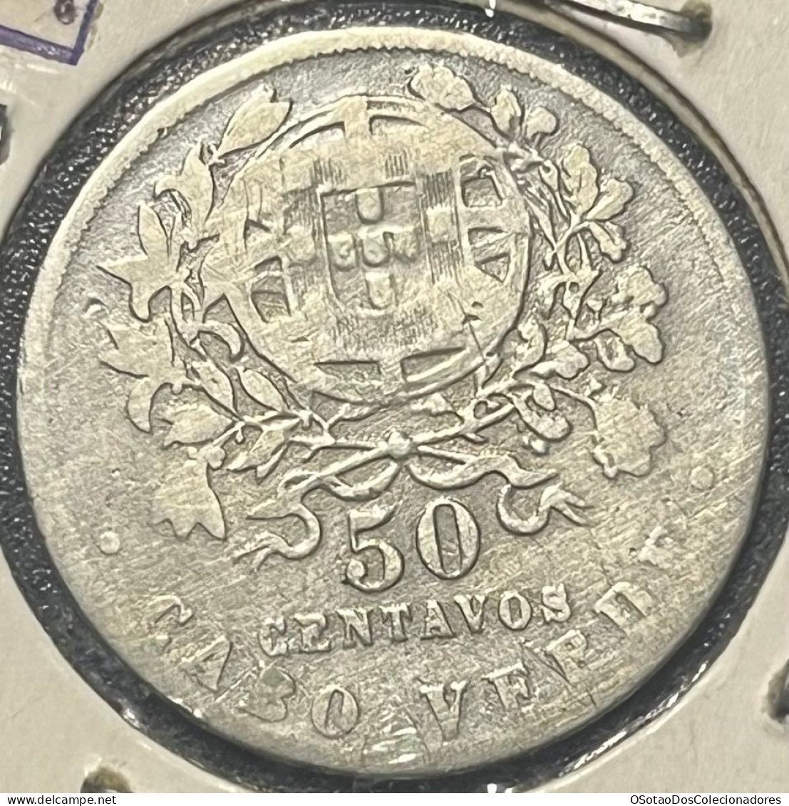 Moeda Cabo Verde Portugal - Coin Cabo Verde - 50 Centavos 1930 - BC - Cape Verde