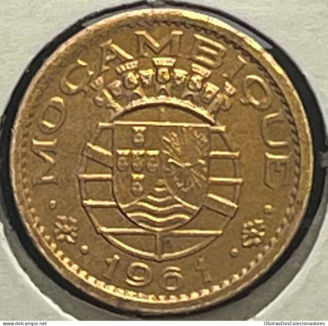 Moeda Moçambique Portugal - Coin Moçambique - 10 Centavos 1961 - MBC ++ - Mozambique