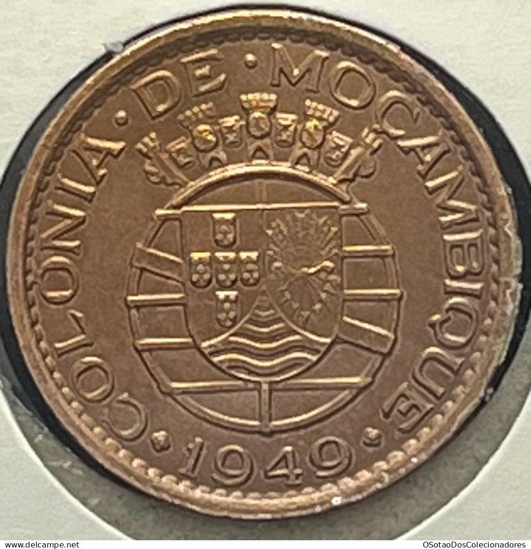 Moeda Moçambique Portugal - Coin Moçambique - 20 Centavos 1949 - MBC ++ - Mozambique