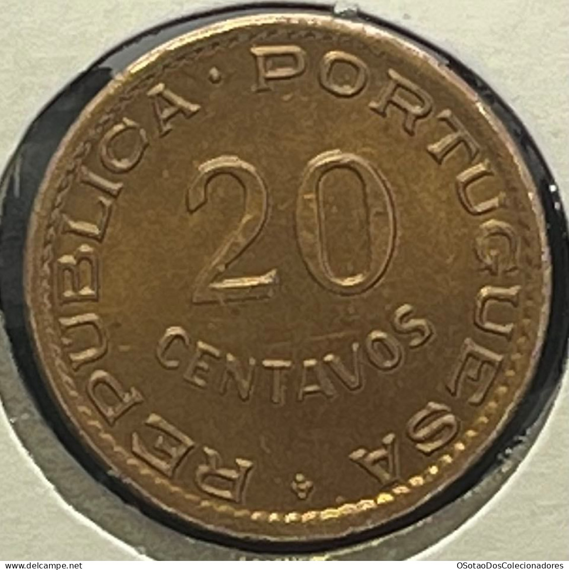 Moeda Moçambique Portugal - Coin Moçambique - 20 Centavos 1950 - MBC ++ - Mozambique
