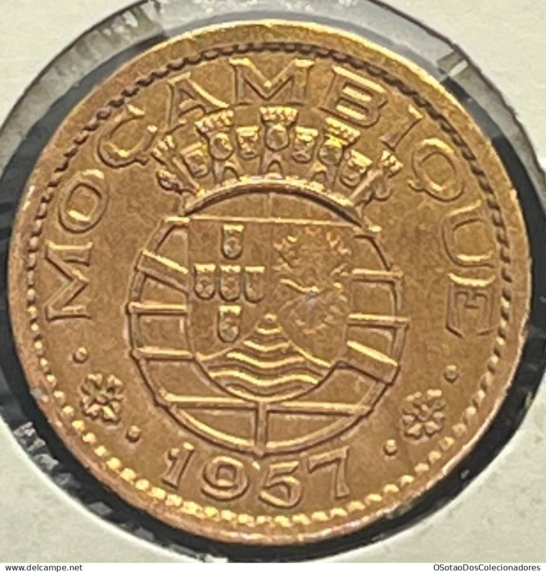 Moeda Moçambique Portugal - Coin Moçambique - 50 Centavos 1957 - MBC ++ - Mosambik