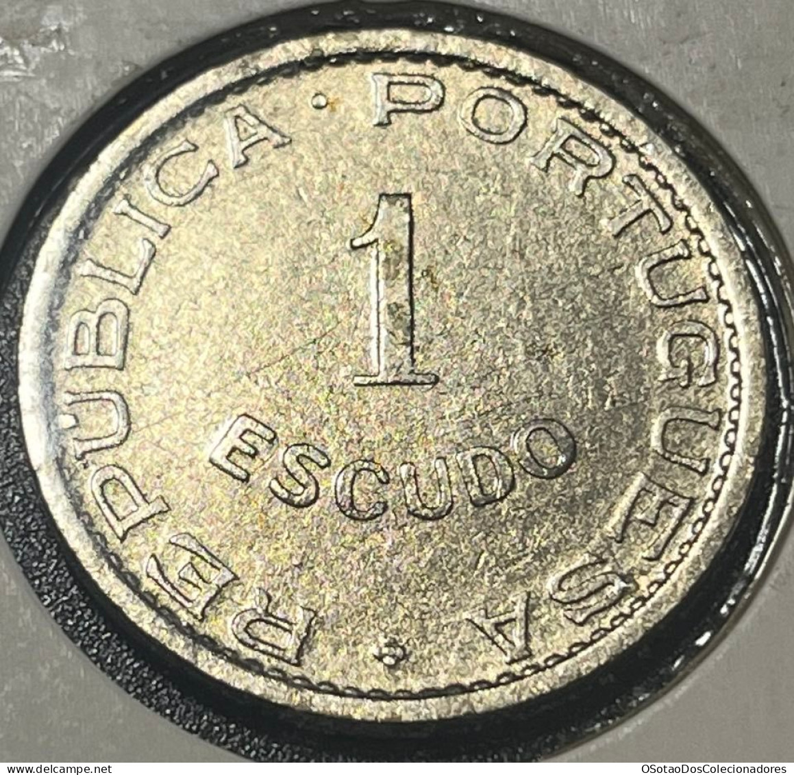 Moeda Moçambique Portugal - Coin Moçambique - 1 Escudo 1950 - MBC ++ - Mozambique