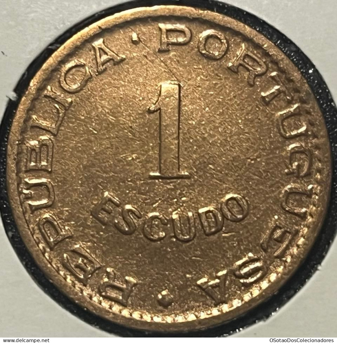 Moeda Moçambique Portugal - Coin Moçambique - 1 Escudo 1953 - MBC ++ - Mozambique